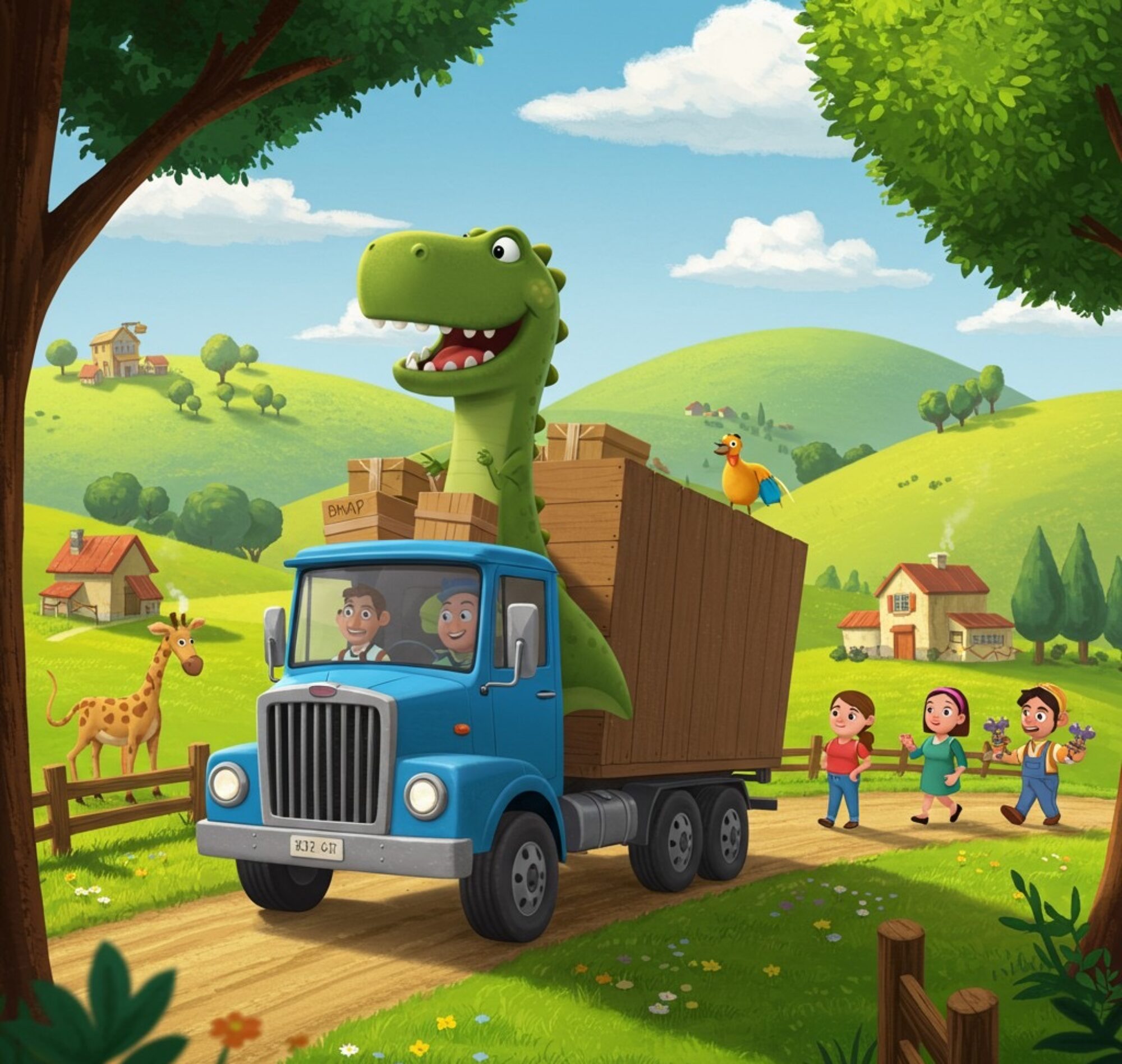 ไดโนมูฟ ขนส่งทุกสิ่งด้วยใจ และ พลัง