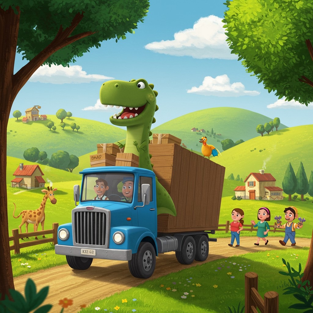 ไดโนมูฟ ขนส่งทุกสิ่งด้วยใจ และ พลัง